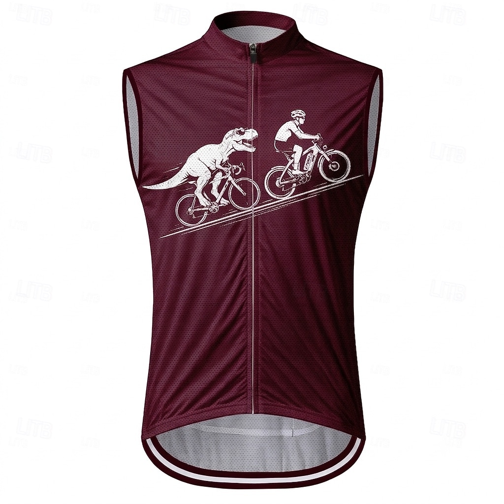 Per uomo Gilet da ciclismo Maglia da Ciclismo Geometrico Senza Maniche Bicicletta Gilet / Panciotto Maglia Top con 3 tasche posteriori Asciugatura Rapida Tasca Posteriore Traspirante Gli sport Viola del 2026 a $30.99 –P5
