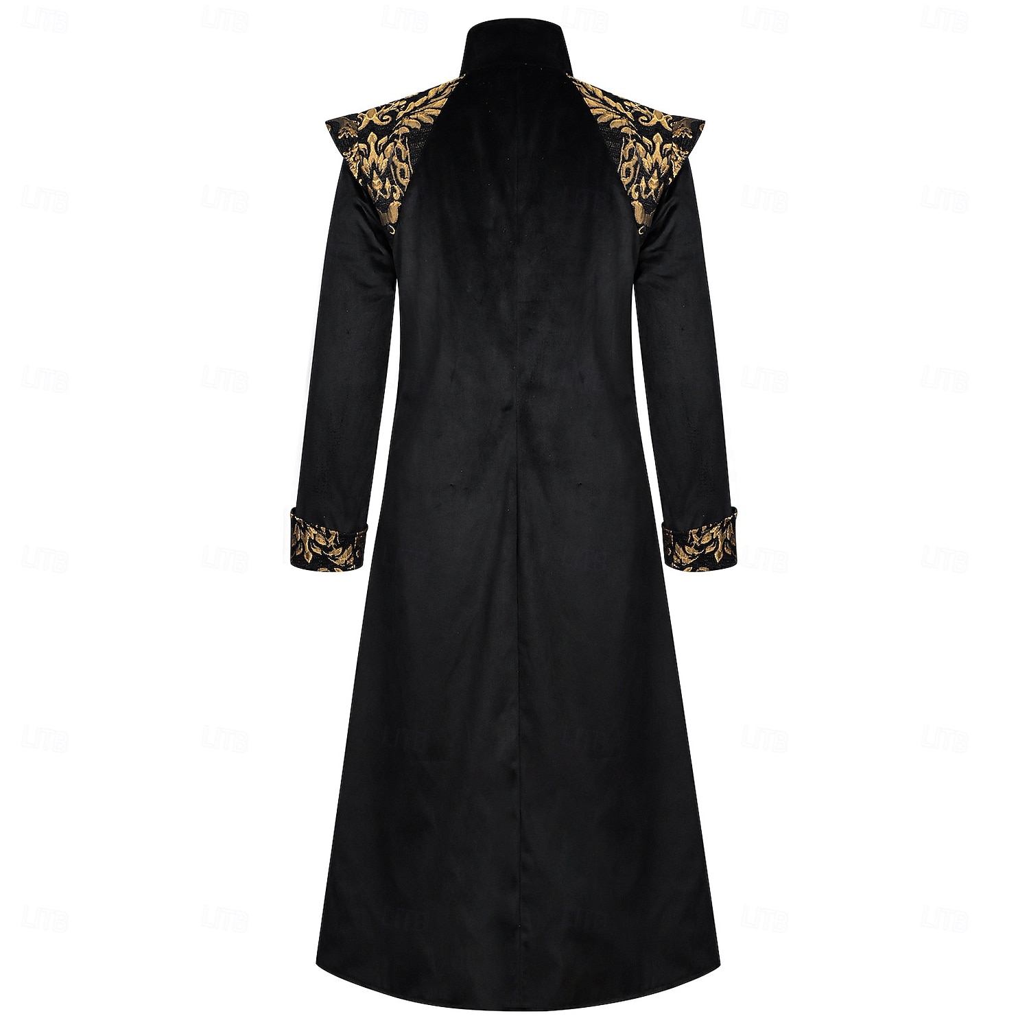 Barocco Medievale Rinascimento Cappotto Lunghe Principe Vampiro Nobile Ricamato Costume Per uomo Reale Halloween Carnevale Mascherata Feste Fiera Rinascimentale LARP Adulti Cappotto del 2026 a $85.99 –P2
