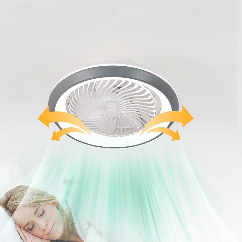 48cm Dimmable Ceiling Fan Plastic Modern 110-120V 220-240V 2026 - $563.39 –P5