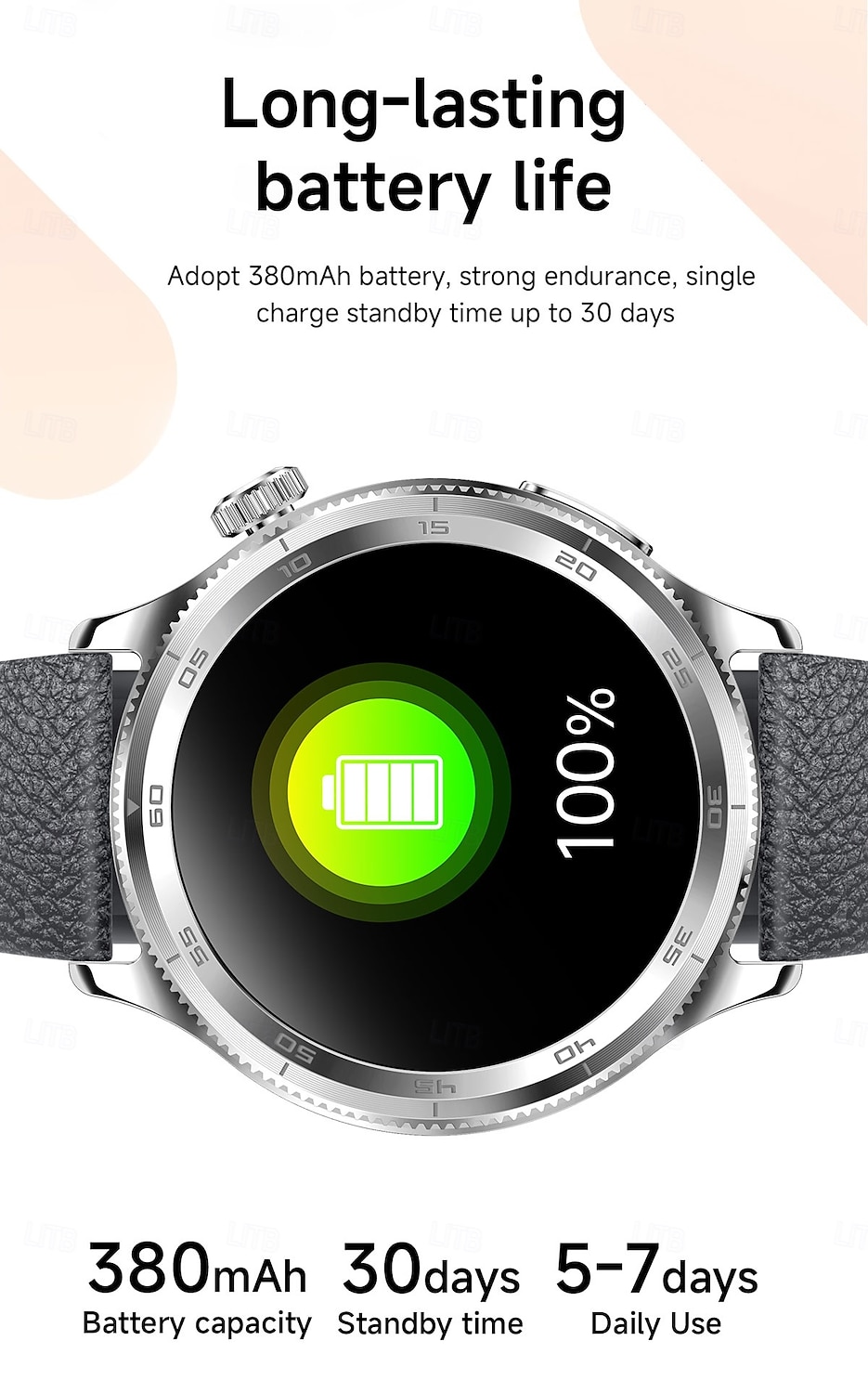 Smart Watch for Men (Answer/Make Calls), 1.39" Round HD Touch Screen Fitness Tracker with Heart Rate Sleep SpO2 Monitor, IP68 Waterproof Activity Tracker, Business Smartwatch for Android iOS 2026 - $86.99 –P14