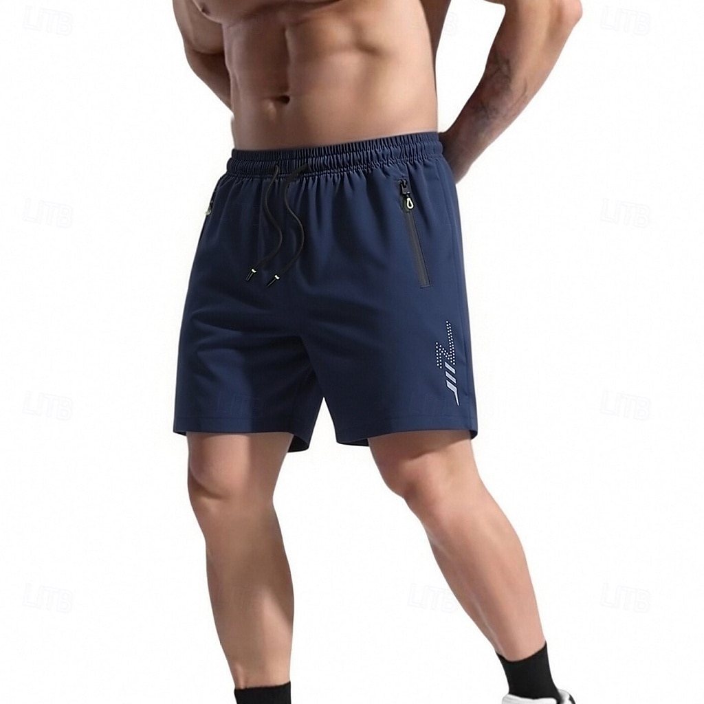 Per uomo Shorts sportivi Shorts Pantaloncini Estivi Pantaloncini casual Coulisse Tasca Elastico in vita Semplice Corto Quotidiano All'aperto Abbigliamento casual alla moda Sport Streetwear azzurro del 2026 a $17.99 –P10