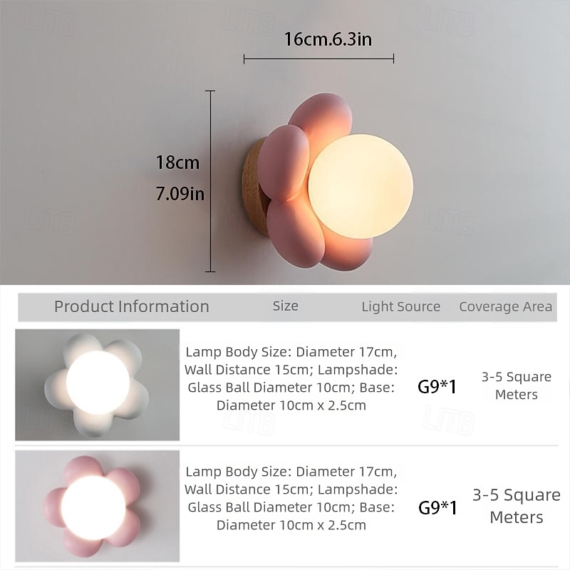 Niedlich Kreativ LED Modern Innenwandleuchten Wohnzimmer Schlafzimmer Kinderzimmer Acryl Wandleuchte Nicht wasserdicht 110-120V 220-240V 5 W 2026 - $79.99 –P2