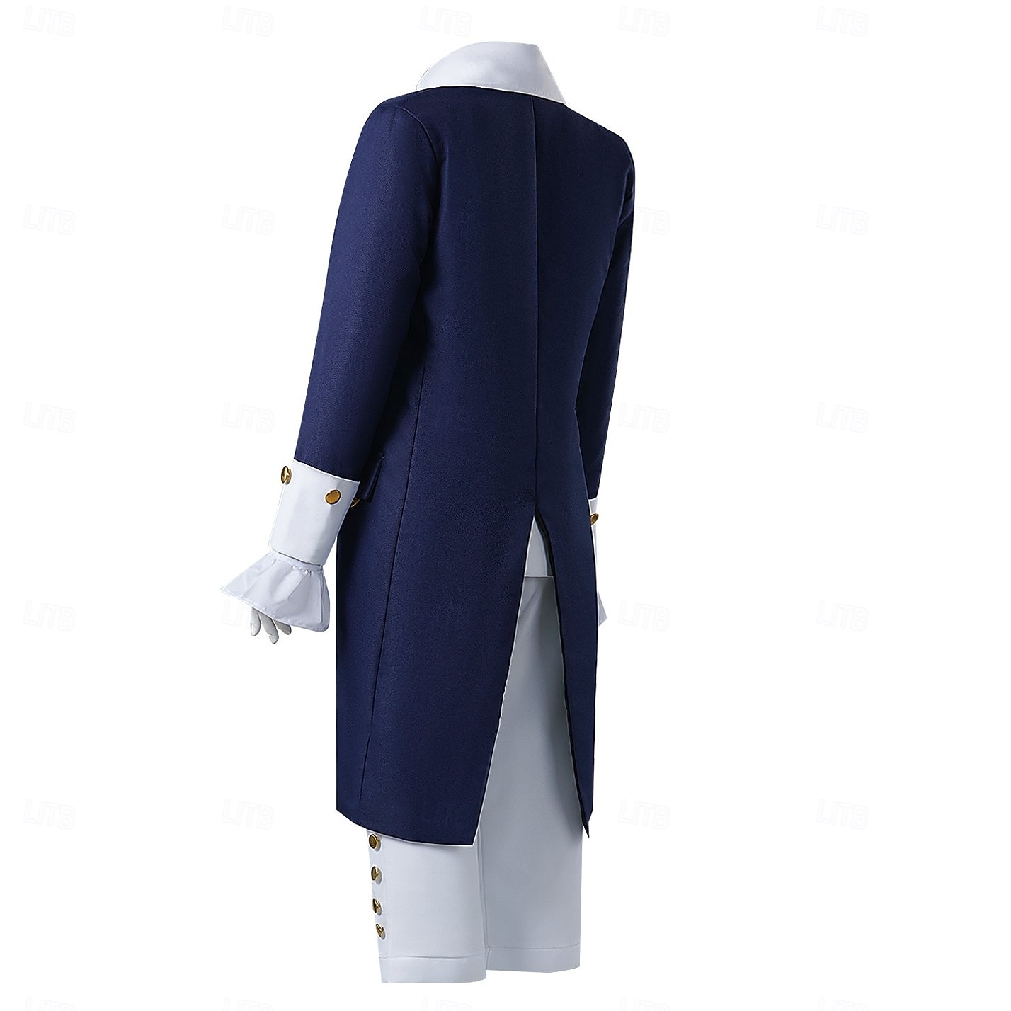 Set Retro Vintage 18th Century Coat Pants Vest Long Sleeves George Washington Alexander Hamilton Fancy Dress Men's Halloween Carnival Performance Adults' Coat Vest Shirt 2026 - $123.99 –P4