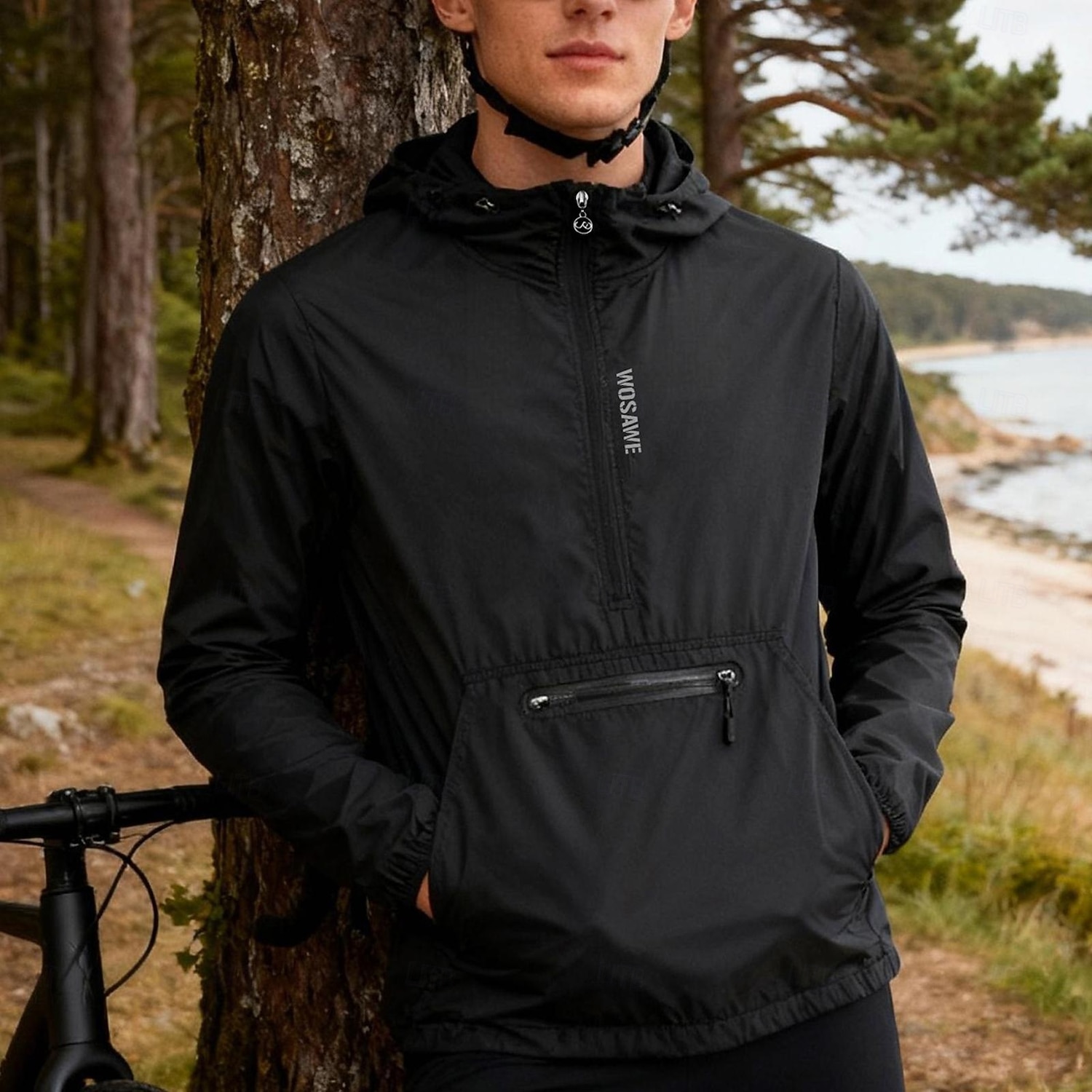 WOSAWE  Spring/Summer Men's Windproof Multi-Pocket Cycling Jacket for Outdoor Sports,Hiking, and Biking 2026 - $39.99 –P6