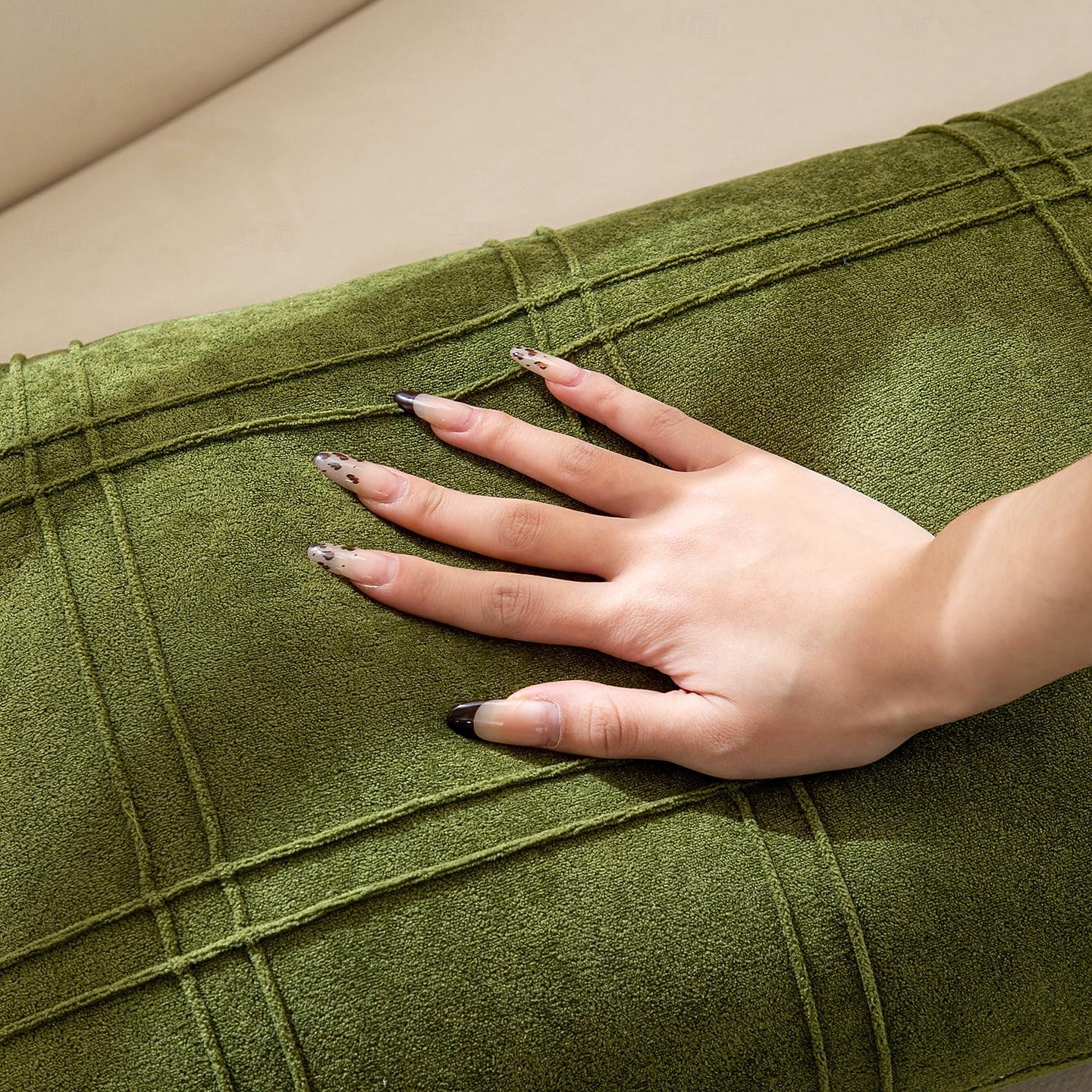 Waldgrüne, gestreifte Kissenbezüge mit Quasten, strukturierte, gewebte quadratische Kissenbezüge im Landhausstil, rustikale, dekorative Boho-Kissenbezüge für Sofa und Couch &Bett (Set aus 2 / 4) 2026 - $36.99 –P29