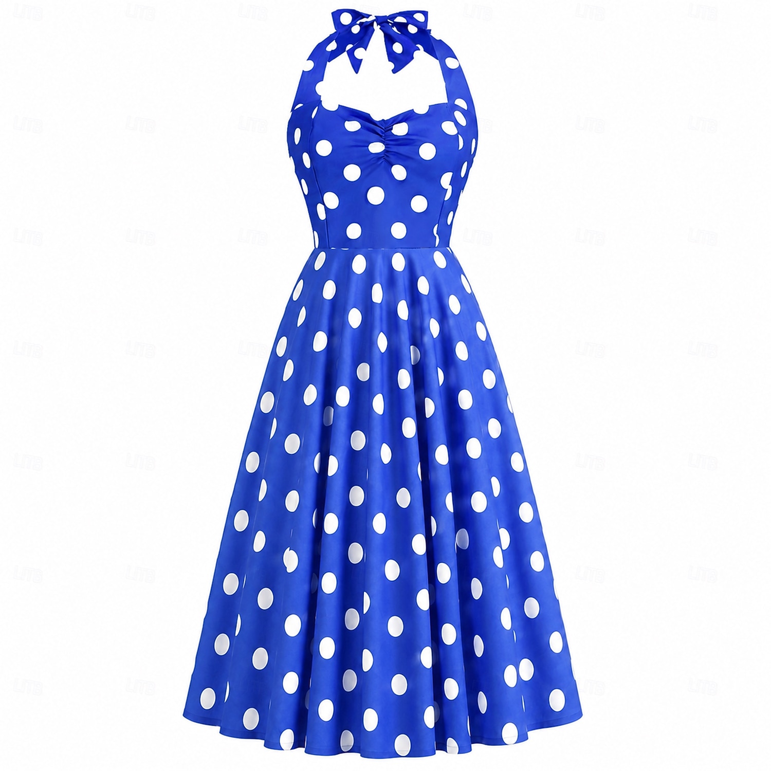 Anni 1950 Retrò Vintage Rockabilly Vestito Abito Swing Pois Costume Per donna Carnevale Mascherata Abbigliamento quotidiano Addio al Nubilato Adulti Vestito Abiti per il ritorno del 2026 a $24.99 –P9