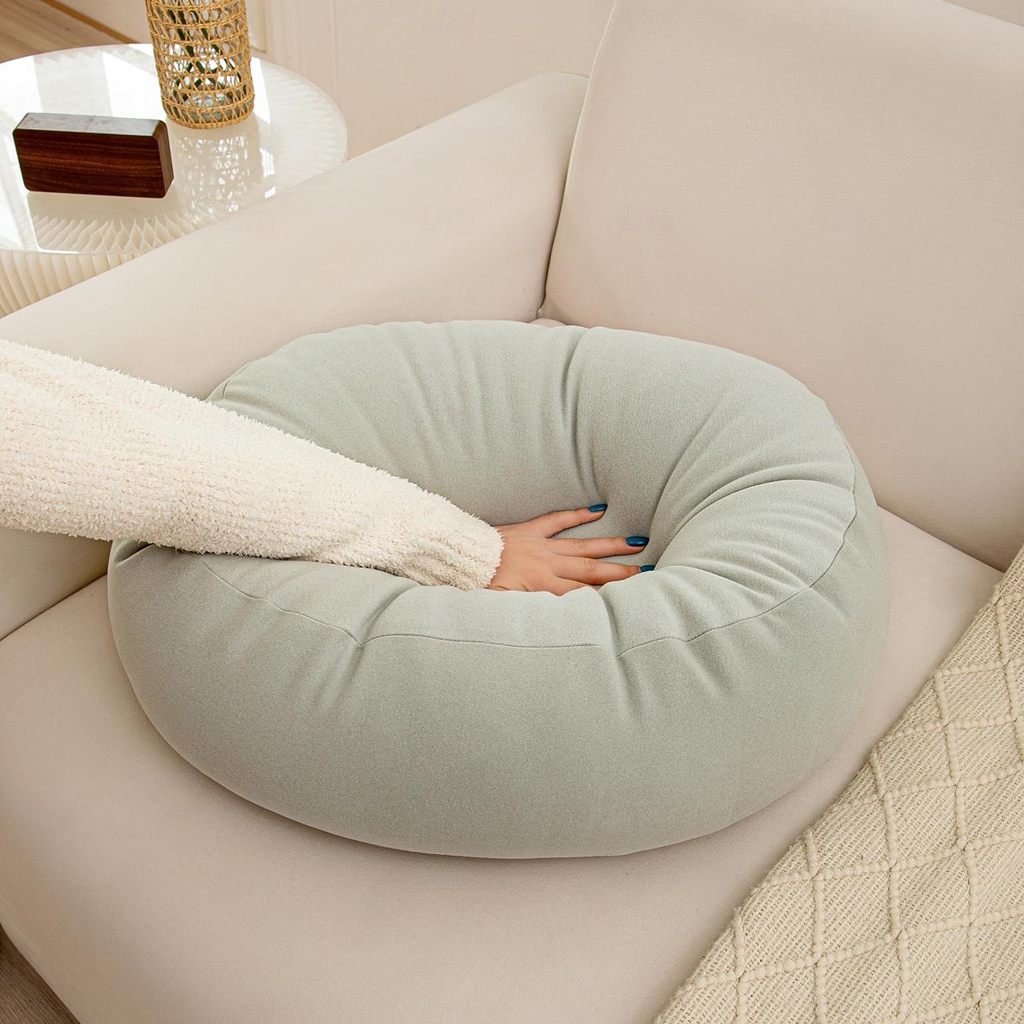 Ultra Soft Suede Pebble Throw Pillow, Fluffy Rock Shaped Floor Seating Cushion, Cute Novelty Stone Hugging Pillow for Sofa, Bedroom & Home Decor 2026 - $66.99 –P4