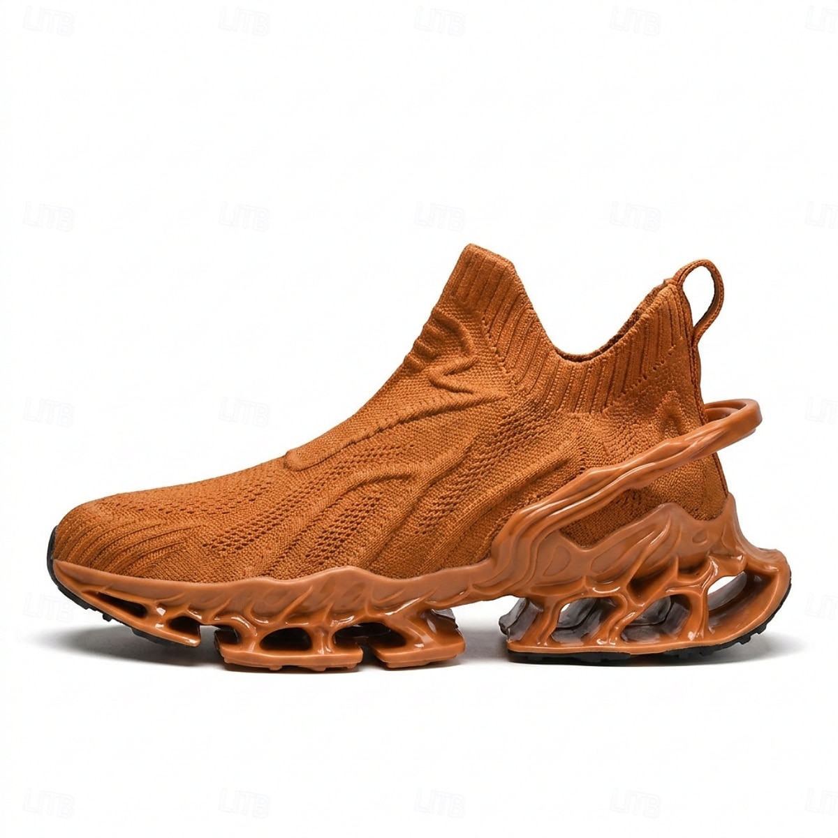 Zapatillas deportivas de punto transpirables para hombre, ligeras y sin cordones, ideales para caminar y correr, para uso casual, viajes, fitness, actividades al aire libre y comodidad diaria. 2026 - $59.99 –P15