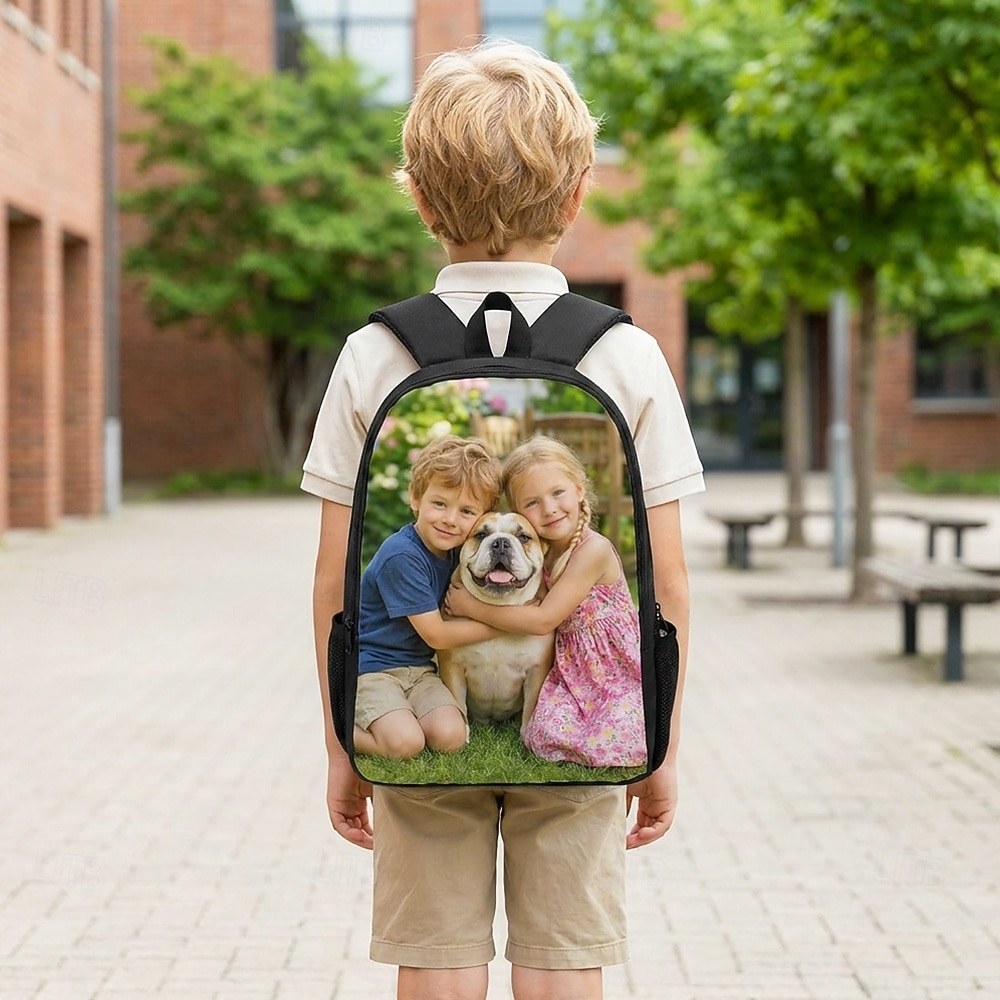Custom Photo Kids Backpack for Back to School – Personalized School Bag with Picture Print for Boys and Girls 2026 - €20.99 –P2