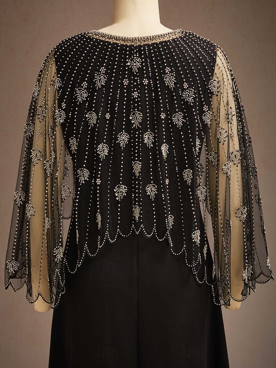 Damen Poncho-Schal Party Klassisch Vintage-Retro 1 Stück 2026 - $109.99 –P7