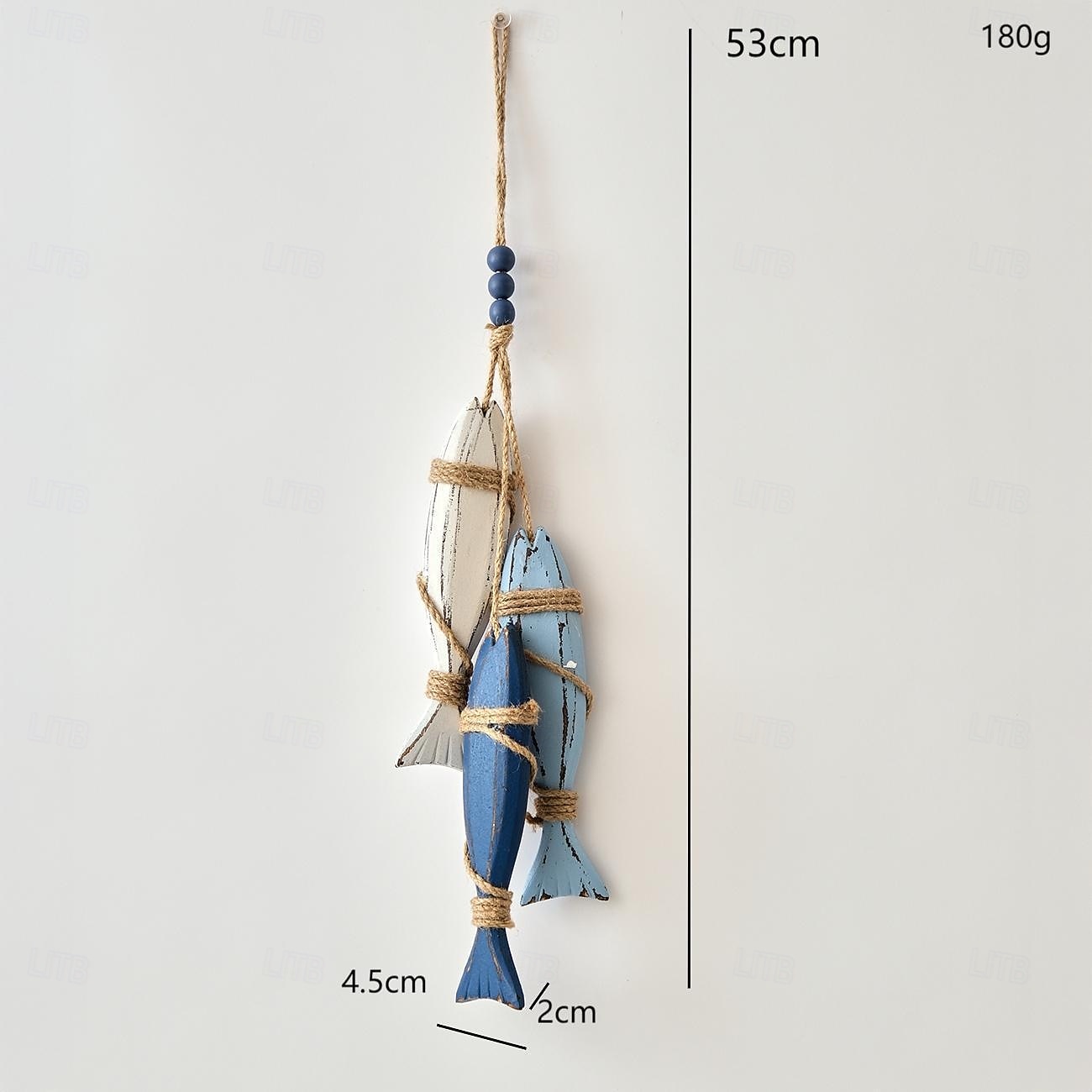 Lighted Wooden Fish & Starfish Wall Decor – Beachy Wall Decor with Warm LEDs, Coastal Nautical Hanging Decor for Bathroom, Porch & Beach House 2026 - $29.99 –P2