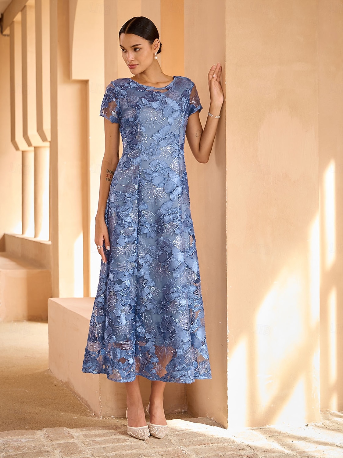 blue sir the label dress Paradiso Balconette Midi | Blossom Blues Hello Kitty - Hello long dress 尺寸:2