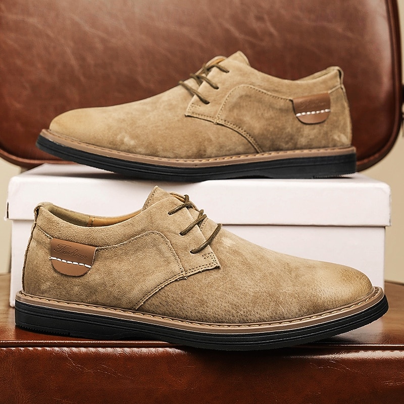 Stivali casual minimalisti alti da uomo, scarpe stringate urbane moderne per uomo, stile street pulito per ufficio, viaggi, passeggiate e uso quotidiano del 2026 a $59.99 –P8