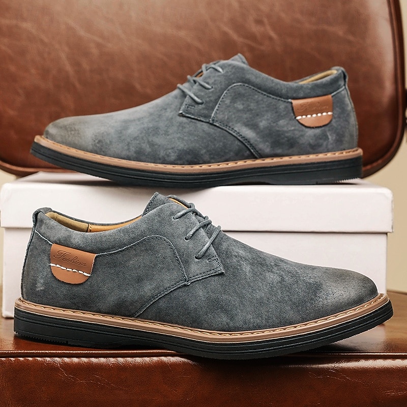Stivali casual minimalisti alti da uomo, scarpe stringate urbane moderne per uomo, stile street pulito per ufficio, viaggi, passeggiate e uso quotidiano del 2026 a $59.99 –P7