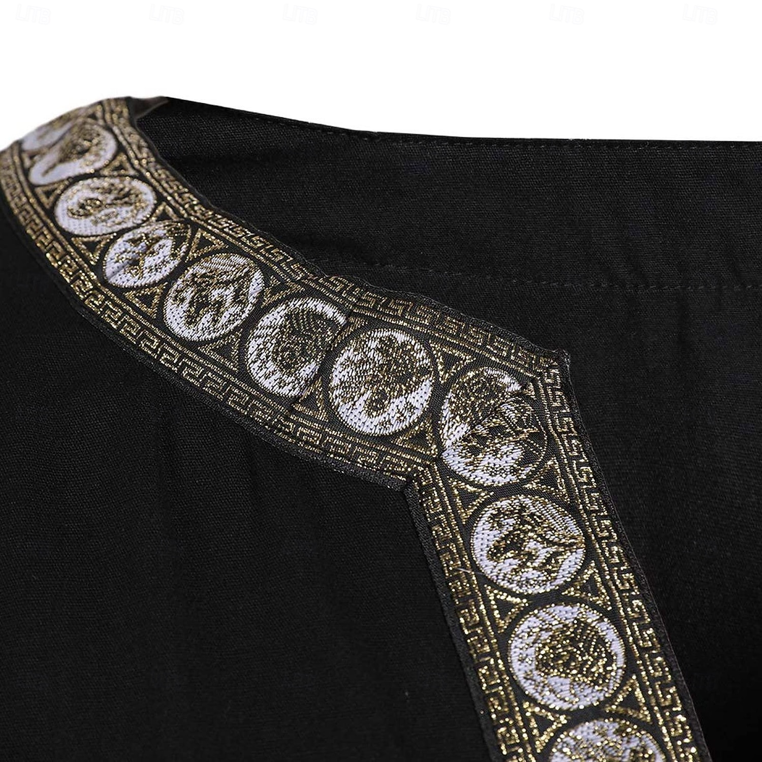 Mittelalterlich Renaissance 17. Jahrhundert Hemd Tunika Pirat Krieger Ritter Wikinger Keltischer Ritter Bestickt Stickerei Kostüm Herren Vikinger Fantasie Halloween Maskerade Leistung Maskerade LARP 2026 - $23.99 –P9
