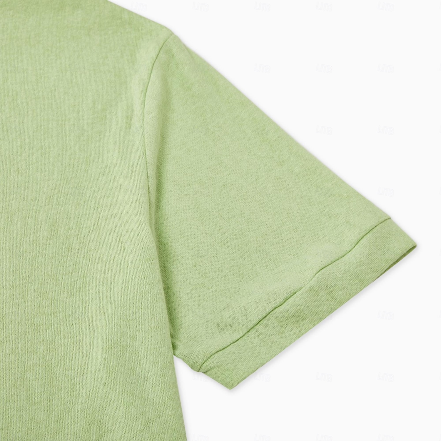 Homens Camisa de linho Camisas Polo Casual Férias Clássico Manga Curta Férias Moda Tecido Textura Botões Verão Primavera Normal Azul Céu Preto Rosa Verde Azul Claro Camisa de linho de 2026 por $20.99 –P7