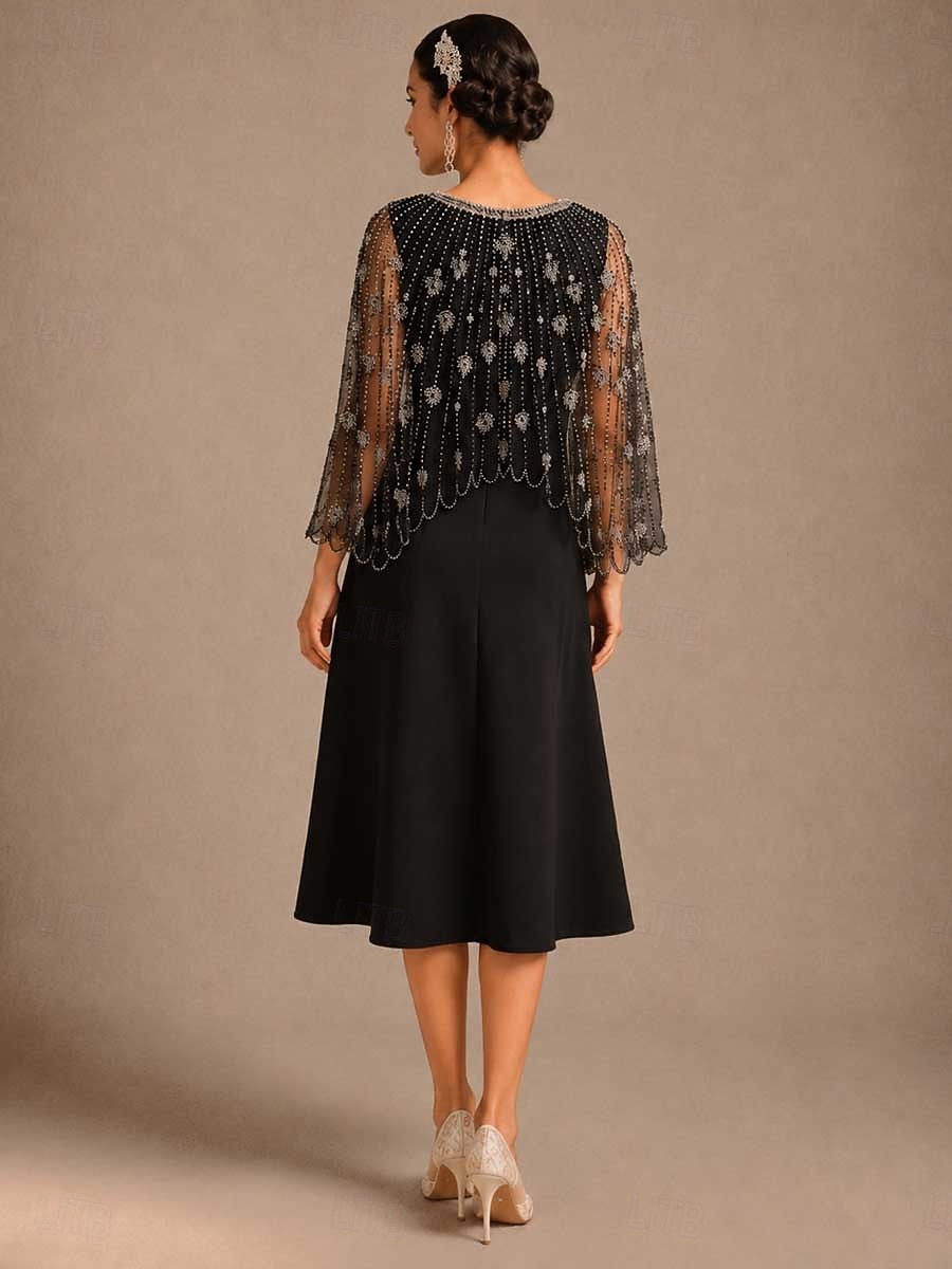 Damen Poncho-Schal Party Klassisch Vintage-Retro 1 Stück 2026 - $109.99 –P4