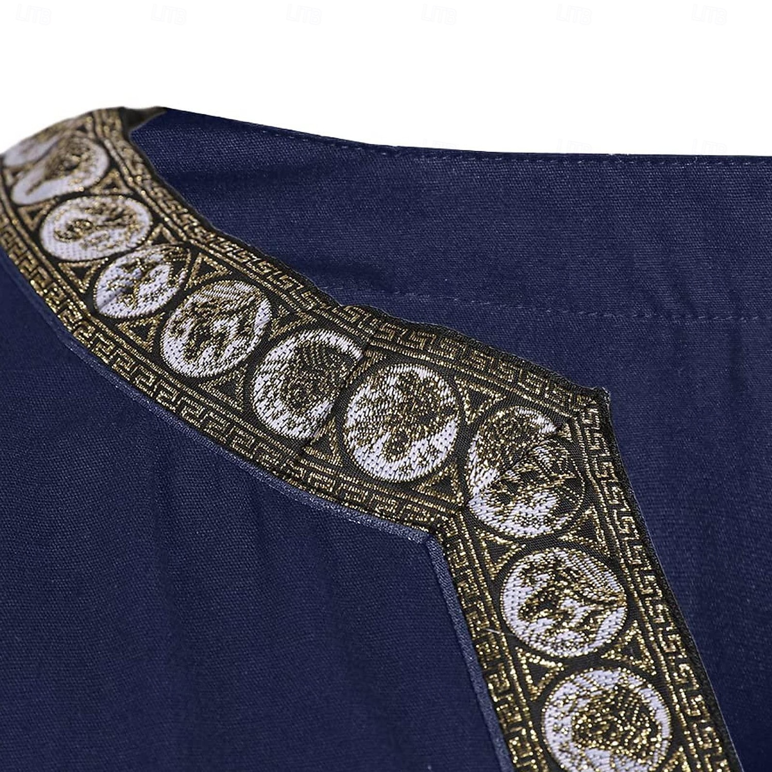 Mittelalterlich Renaissance 17. Jahrhundert Hemd Tunika Pirat Krieger Ritter Wikinger Keltischer Ritter Bestickt Stickerei Kostüm Herren Vikinger Fantasie Halloween Maskerade Leistung Maskerade LARP 2026 - $23.99 –P6