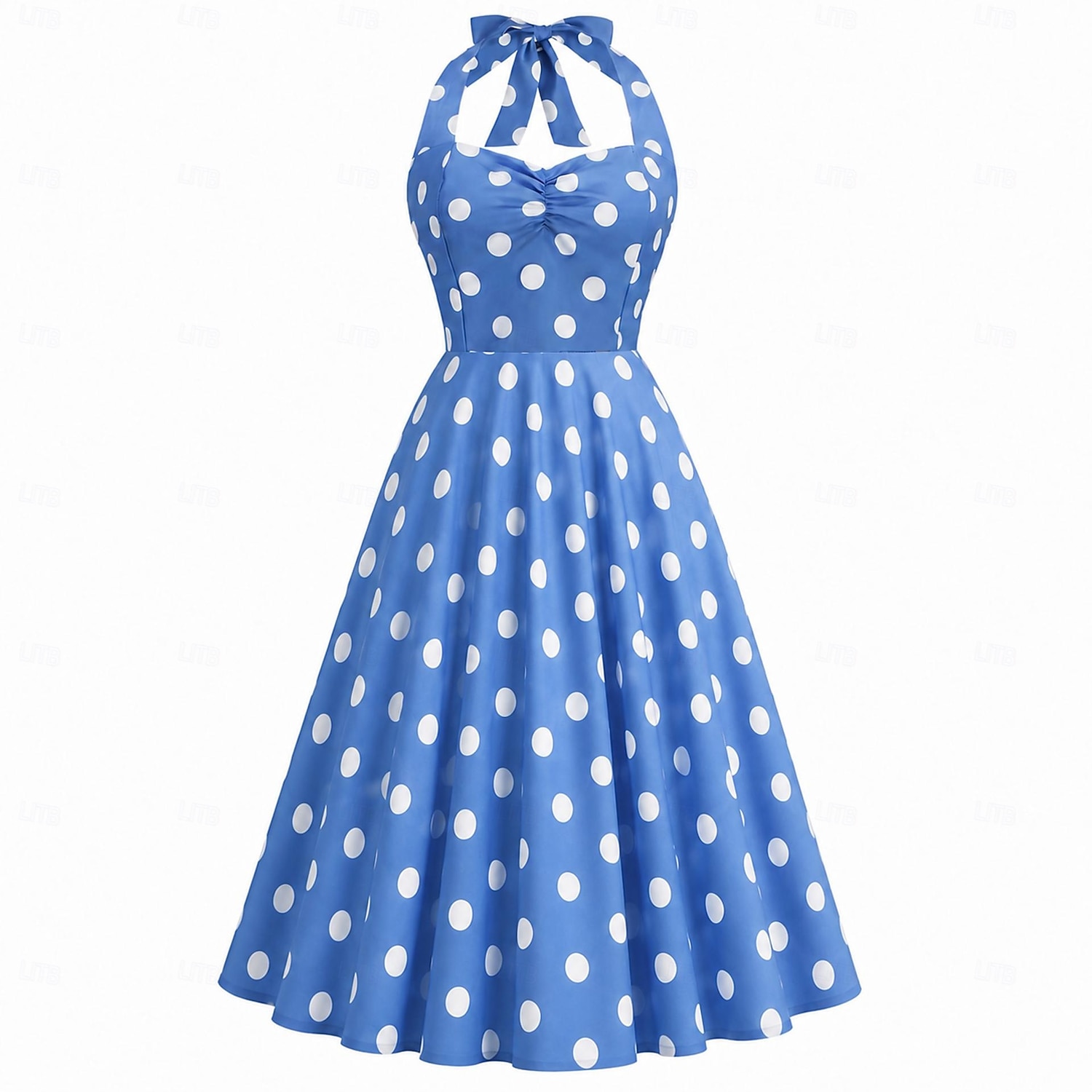 Anni 1950 Retrò Vintage Rockabilly Vestito Abito Swing Pois Costume Per donna Carnevale Mascherata Abbigliamento quotidiano Addio al Nubilato Adulti Vestito Abiti per il ritorno del 2026 a $24.99 –P4