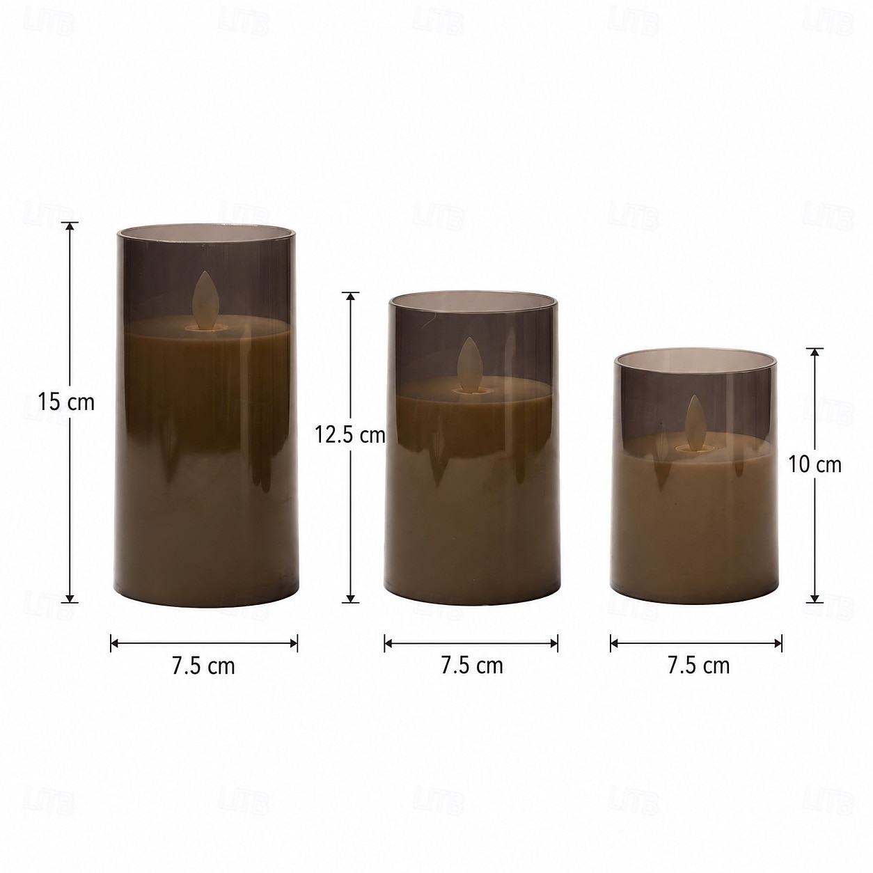 Lysformet Trådløs Fjernkontroll Jul Enkel Moderne AA batterier drevet 3 stk 2026 - $19.99 –P1