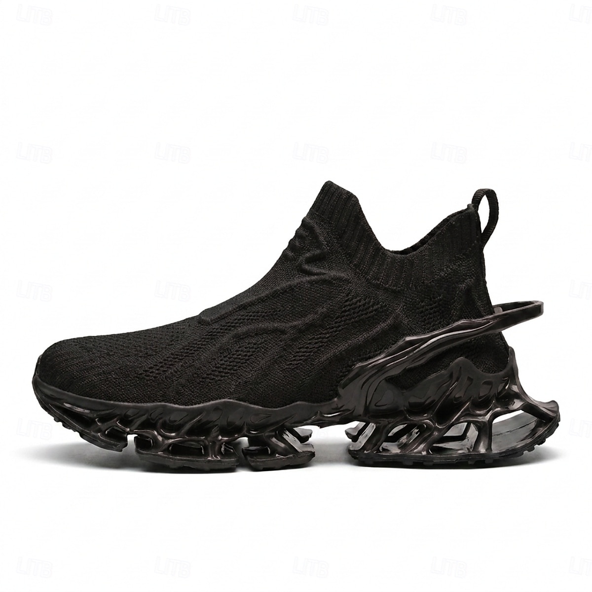 Zapatillas deportivas de punto transpirables para hombre, ligeras y sin cordones, ideales para caminar y correr, para uso casual, viajes, fitness, actividades al aire libre y comodidad diaria. 2026 - $59.99 –P10