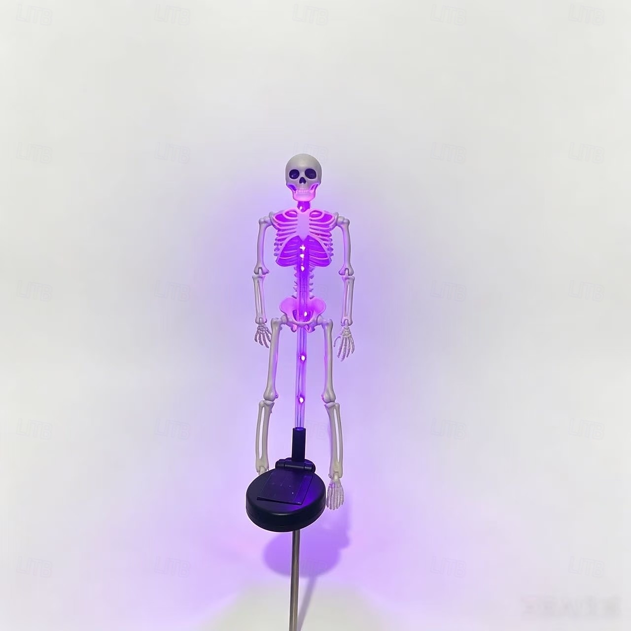 Solar Powered Skeleton Skeleton Ground Stake Lights, Outdoor Garden Yard Glowing Decorative Landscape Lamp for Halloween Holiday Party Atmosphere Decor 2026 - $16.99 –P2