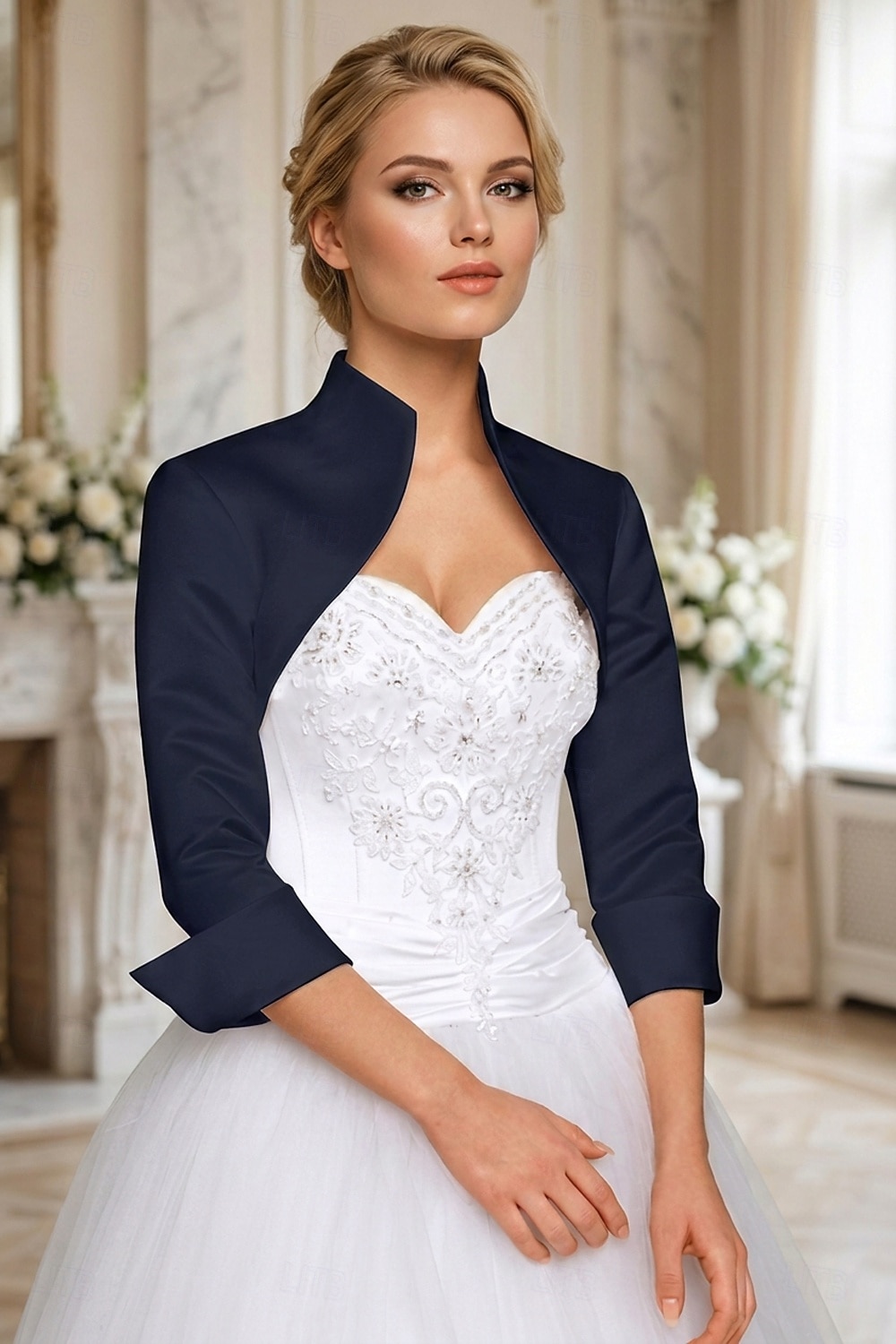 winter wrap for wedding dress Shawls Women's Bridal's Wraps Pure Elegant Long Sleeve Satin Wraps With Pure Color Wedding Fall & to impress 2026 wasDesignerDreams Anushka Sharma is a Dress length:Extra-Length up back
