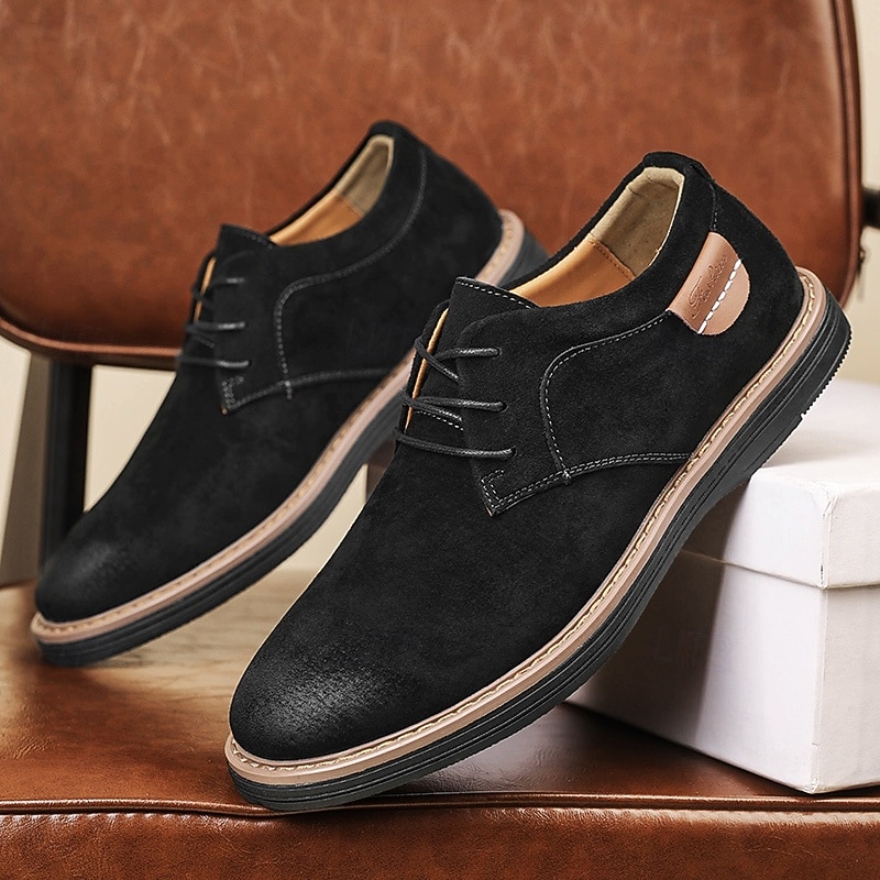 Stivali casual minimalisti alti da uomo, scarpe stringate urbane moderne per uomo, stile street pulito per ufficio, viaggi, passeggiate e uso quotidiano del 2026 a $59.99 –P5