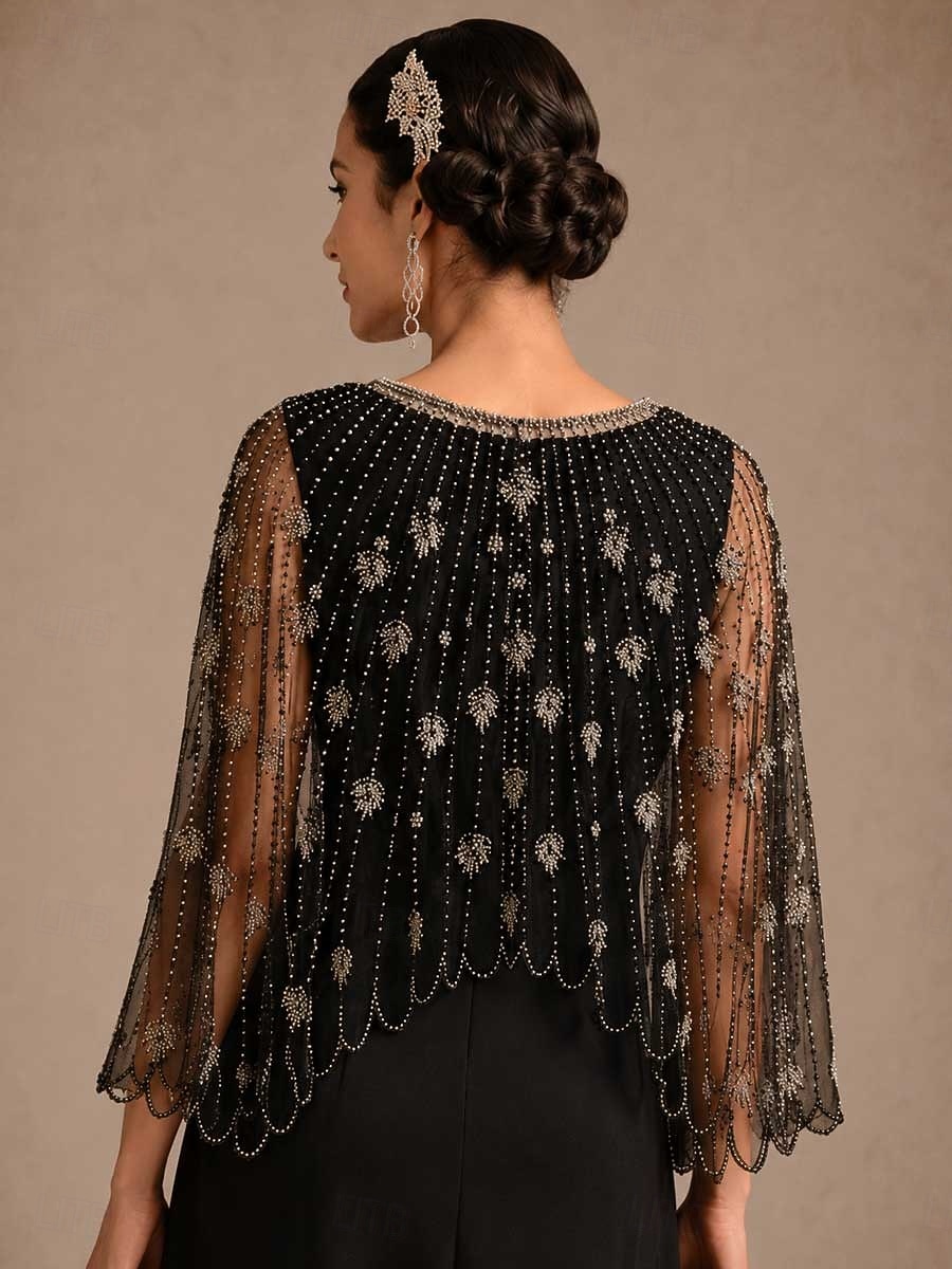 Damen Poncho-Schal Party Klassisch Vintage-Retro 1 Stück 2026 - $109.99 –P2