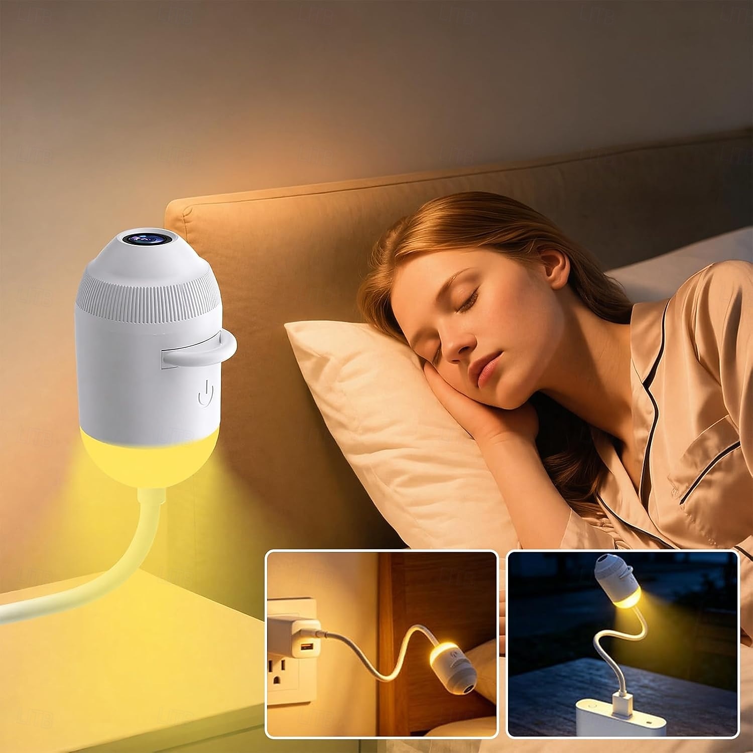 USB Star Projector Night Light, 5D Holographic Galaxy and Ocean Projector with Projection Films, 360° Adjustable Plug-in Ceiling Light for Bedroom, Car, Kids Room Decor 2026 - $25.99 –P6