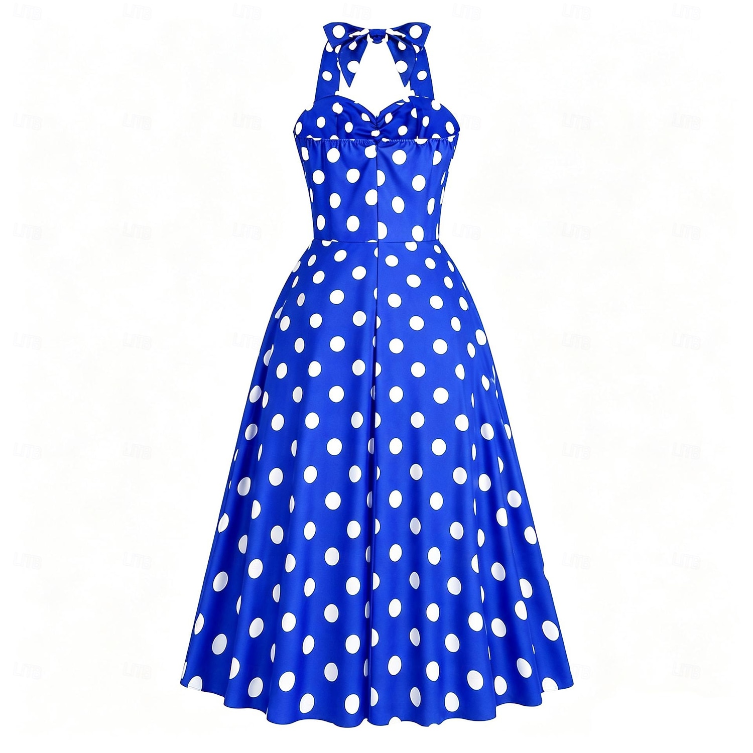 Anni 1950 Retrò Vintage Rockabilly Vestito Abito Swing Pois Costume Per donna Carnevale Mascherata Abbigliamento quotidiano Addio al Nubilato Adulti Vestito Abiti per il ritorno del 2026 a $24.99 –P11