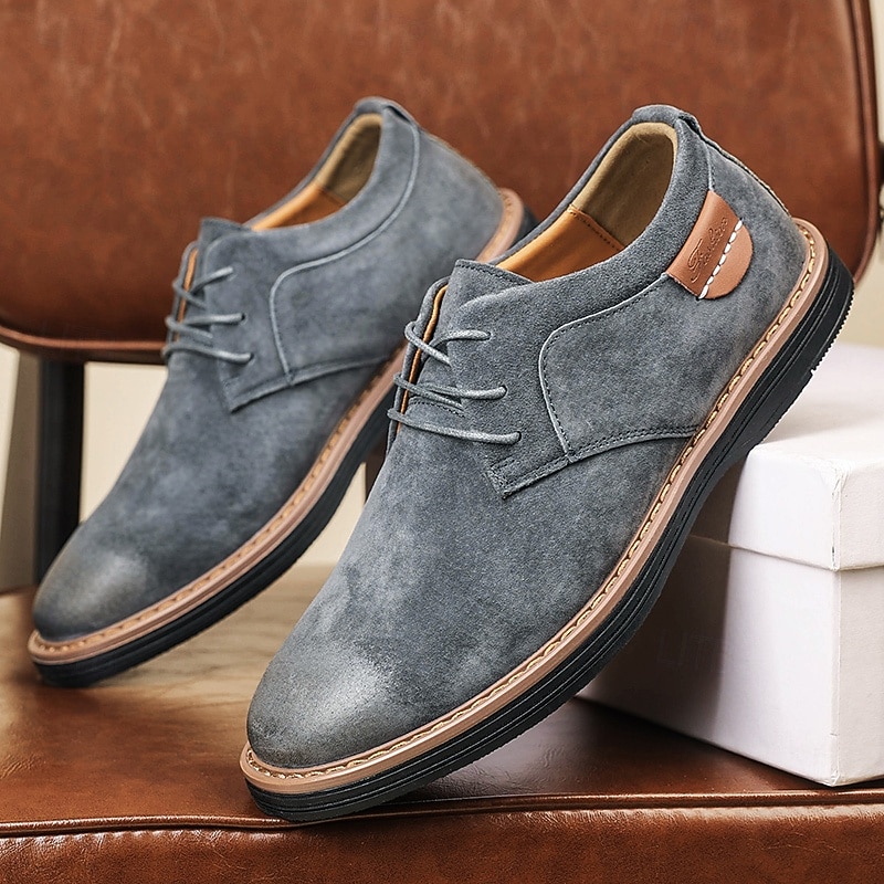 Stivali casual minimalisti alti da uomo, scarpe stringate urbane moderne per uomo, stile street pulito per ufficio, viaggi, passeggiate e uso quotidiano del 2026 a $59.99 –P4