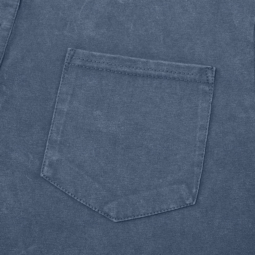 Homens Camisa Henley Camisa 100% algodão com lavagem ácida Camiseta Manga Longa Vintage Retro Vintage Casual Estilo vintage Lavado Henley Casual Primavera Outono Todas as Estações Castanho Escuro de 2026 por $31.99 –P11