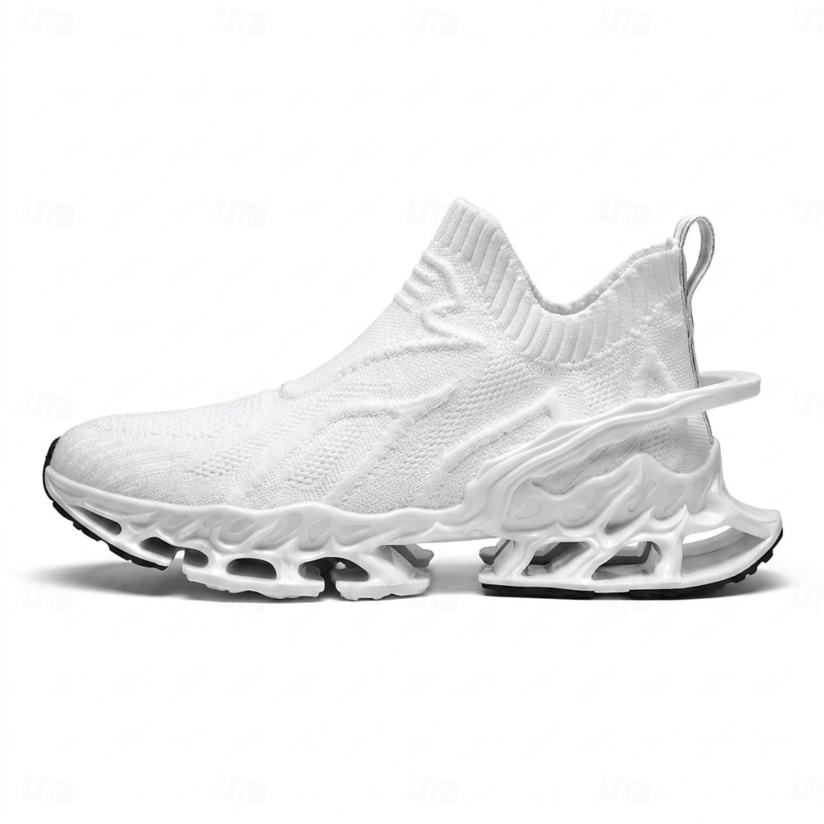 Zapatillas deportivas de punto transpirables para hombre, ligeras y sin cordones, ideales para caminar y correr, para uso casual, viajes, fitness, actividades al aire libre y comodidad diaria. 2026 - $59.99 –P12