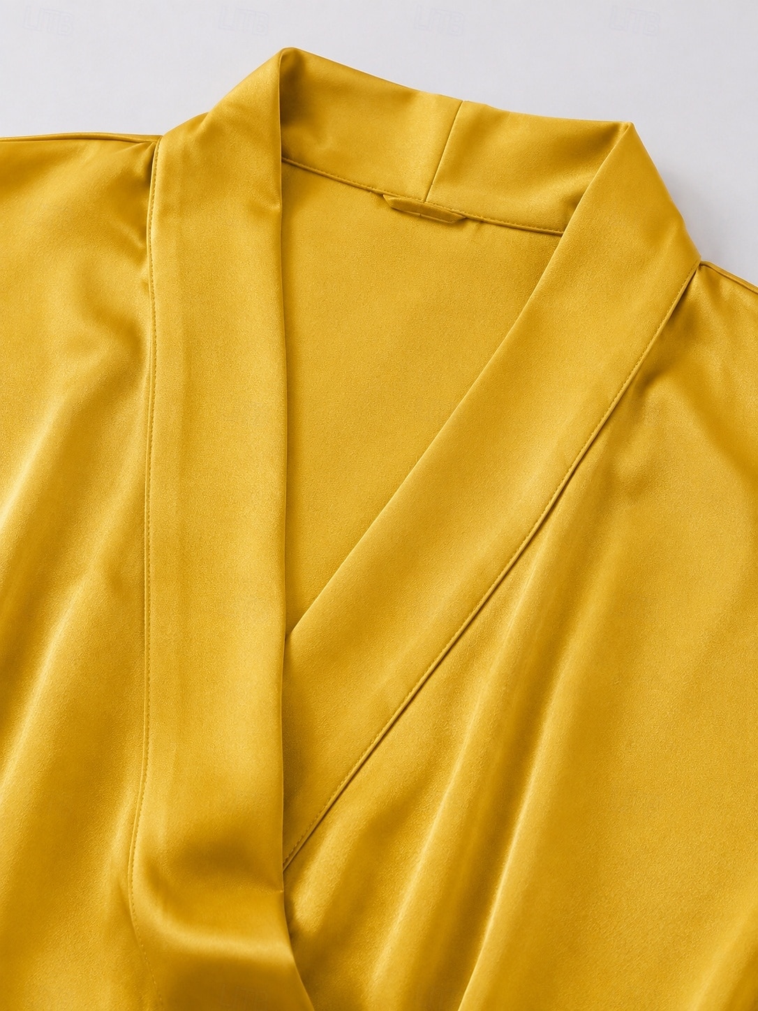 Women's Satin Sleepwear Satin Nightgown Loungewear Robe Fashion Casual Pure Color Satin Silky Pajamas Pyjamas Patchwork Dress Shorts Home Vacation Short Sleeve V Neck Black Yellow Pink Red Navy Blue 2026 - $11.49 –P9
