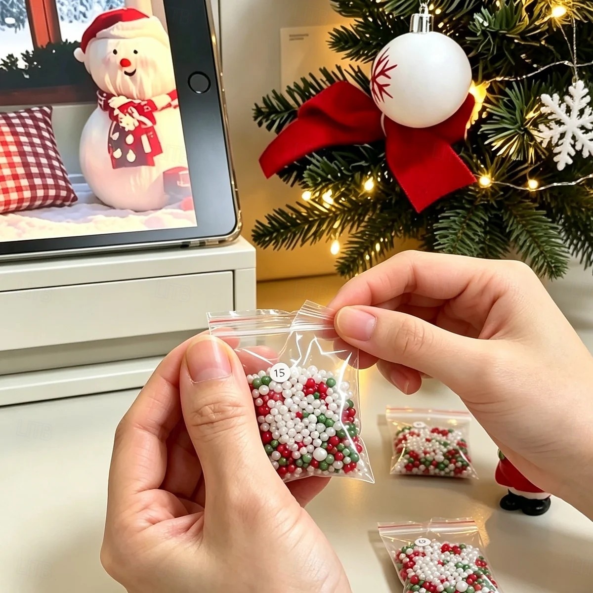 2026年 3Dクリスマス木製ハウスパールアートキットDIYダイヤモンドアート、ラインストーン付きジンジャーブレッドハウスクラフトキット、クリスマスオーナメントデコレーション、大人と子供向け手作りホリデーギフト  コレクション – $26.99 –P9