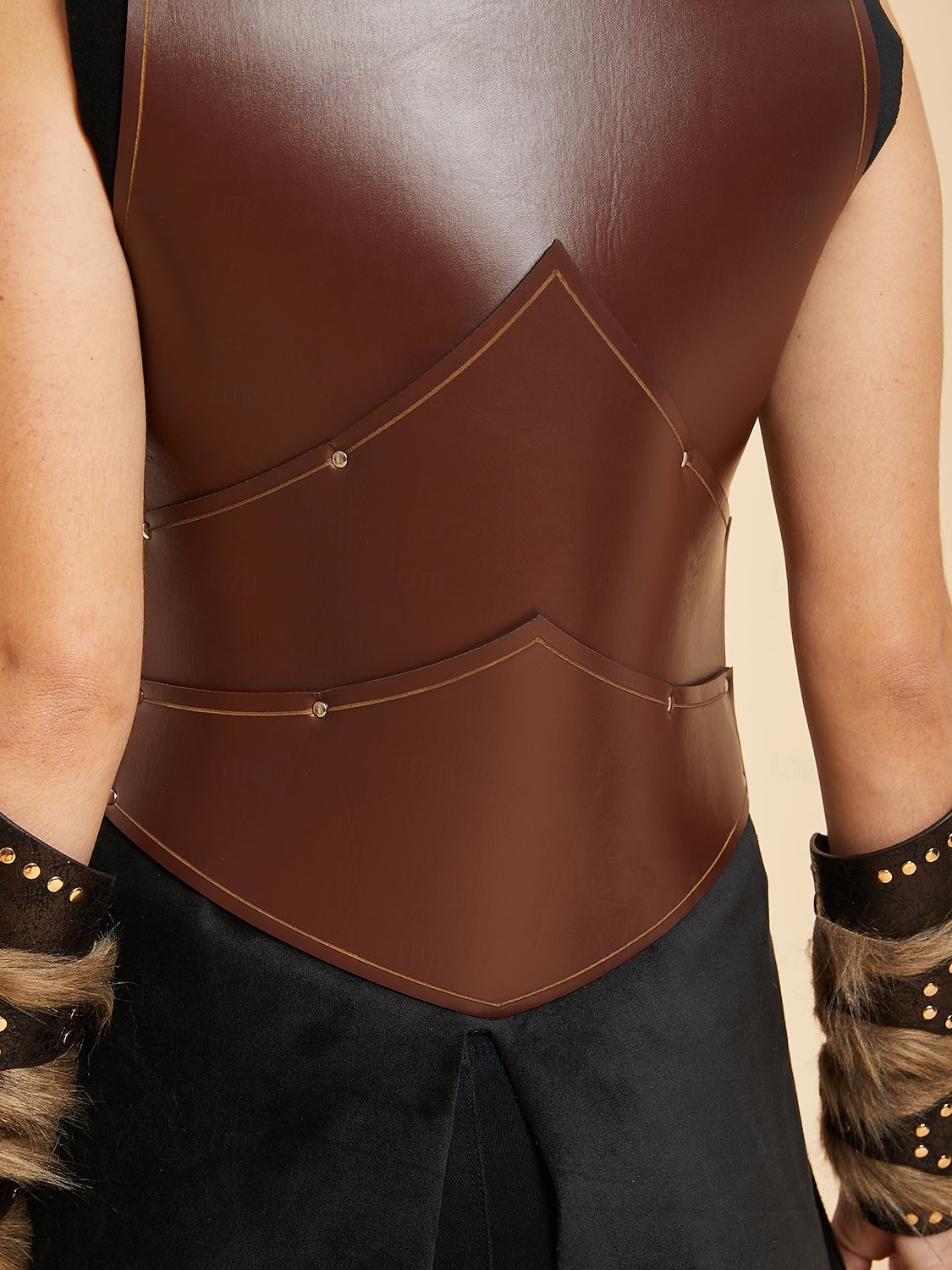 Medieval Renaissance Dress Armor Vest Warrior Shieldmaiden Barbarian Fancy Dress Women's Viking Fantasy Halloween Carnival Performance LARP Ren Faire Adults' Dress 2026 - $82.99 –P15