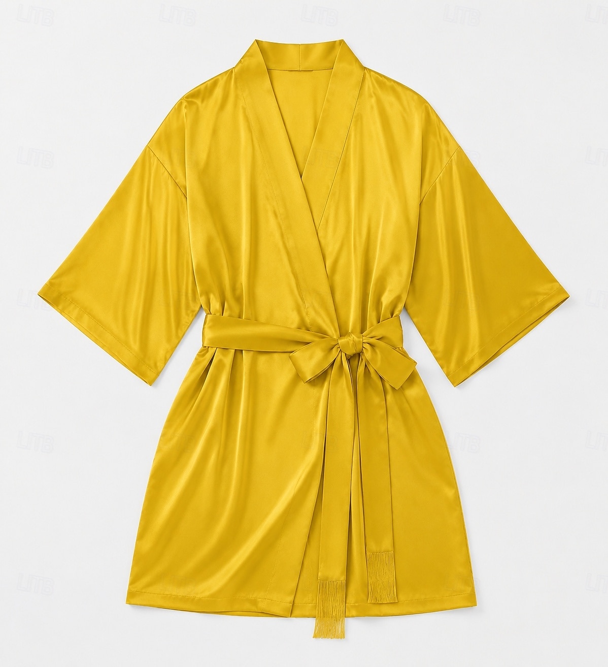 Women's Satin Sleepwear Satin Nightgown Loungewear Robe Fashion Casual Pure Color Satin Silky Pajamas Pyjamas Patchwork Dress Shorts Home Vacation Short Sleeve V Neck Black Yellow Pink Red Navy Blue 2026 - $11.49 –P8