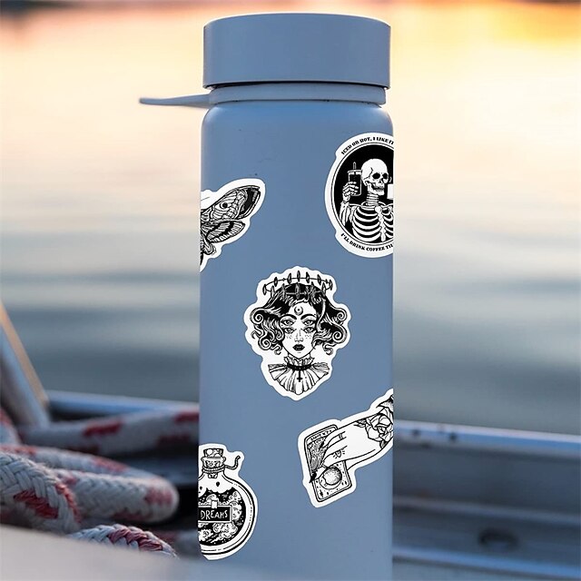 Gothic Stickers For Hydro Flask Vinyl Waterproof Stickers - Temu