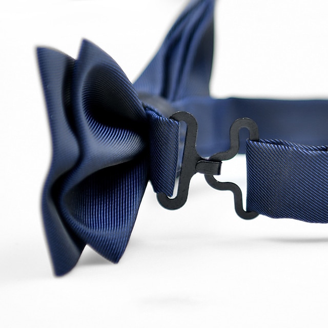 Homens Gravata Borboleta Gravatas Laço Pré-empatado Ajustável Laço