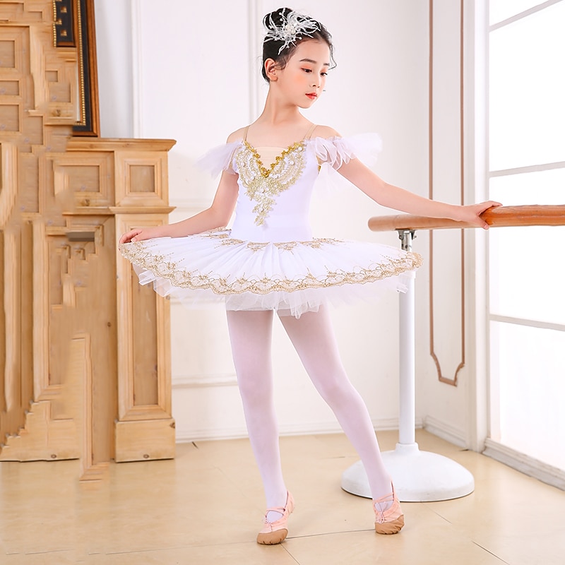 Abito Da Ballo Con Paillettes E Tutu Per Bambine - Per Danza, Balletto E Performance - Foto 7