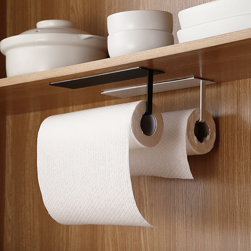 Kitchen Tissue Holder Hanging Bathroom Toilet Paper Towel Holder
