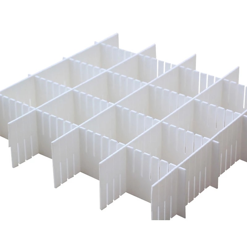 10 Séparateurs De Tiroir Réglables GETLITOOL - DIY, Pour Organisation Sous-vêtements, Bureau, Maquillage