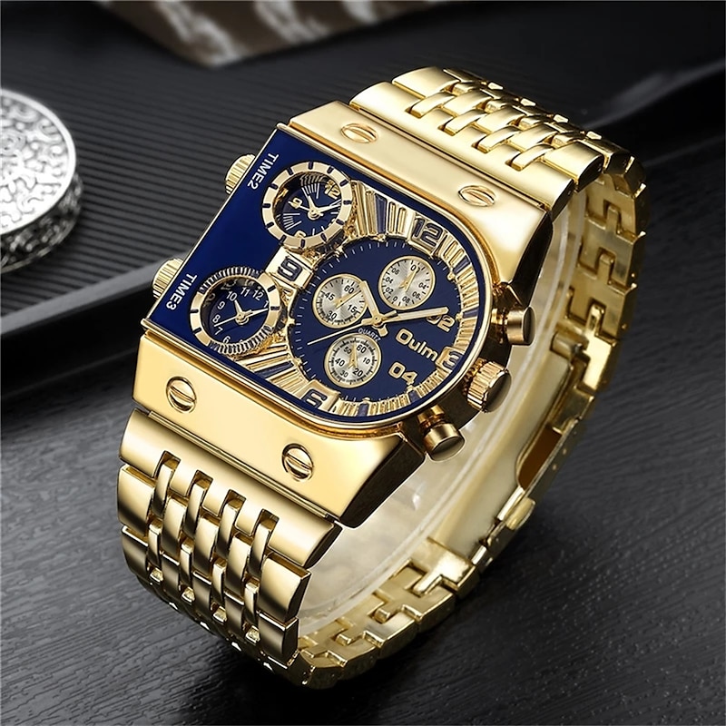 RS0053 Reloj de moda para hombres de negocios Elegante reloj de pulsera de  cuarzo Eccomum Mirar