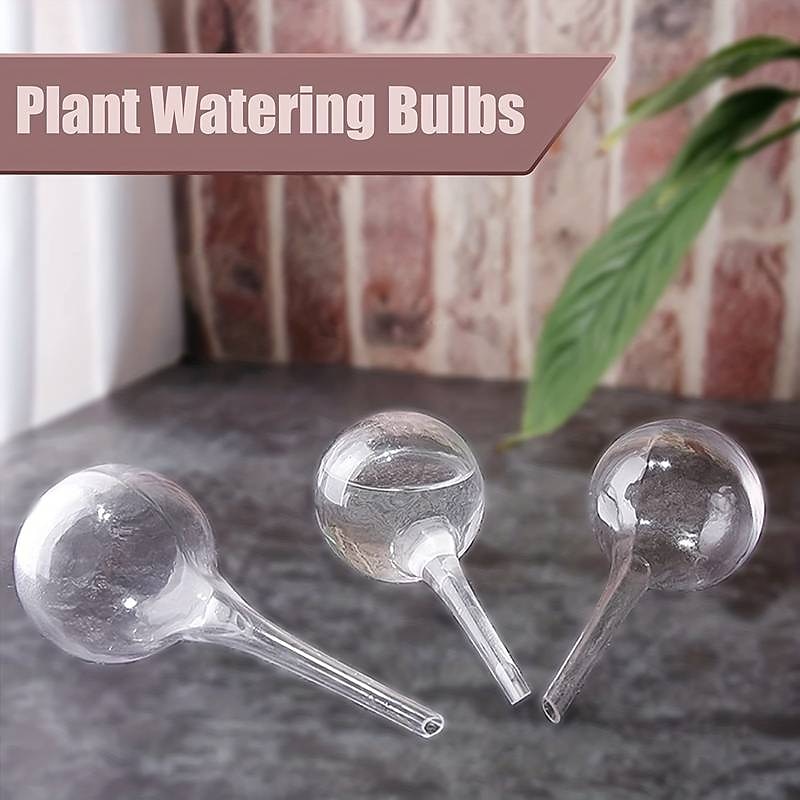 Globi Di Irrigazione Lotvic: Fai Da Te L'irrigazione Automatica Per Piante Da Interno Ed Esterno, Lampadine D'acqua In Vetro, Regalo Ideale Per I Pollici Verdi - 5