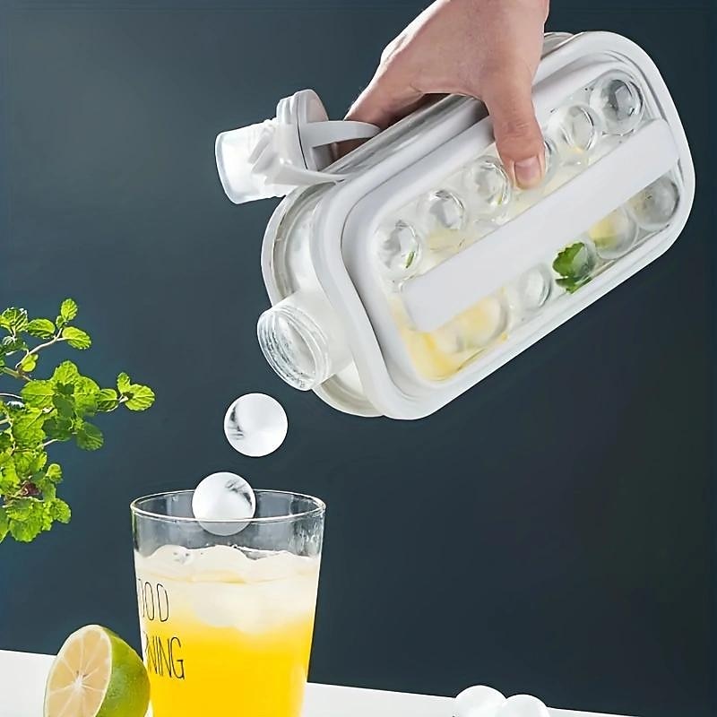 Ice Ball Maker Kettle Kitchen Bar Accessories Gadgets Creative Ice Cube  Mold 2 In 1 Multi-function Container Pot Newest G.