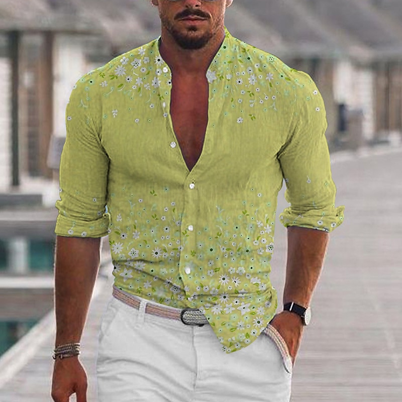 Julio 5392 men's shirt - Evergreen - Buy online at NN.07®