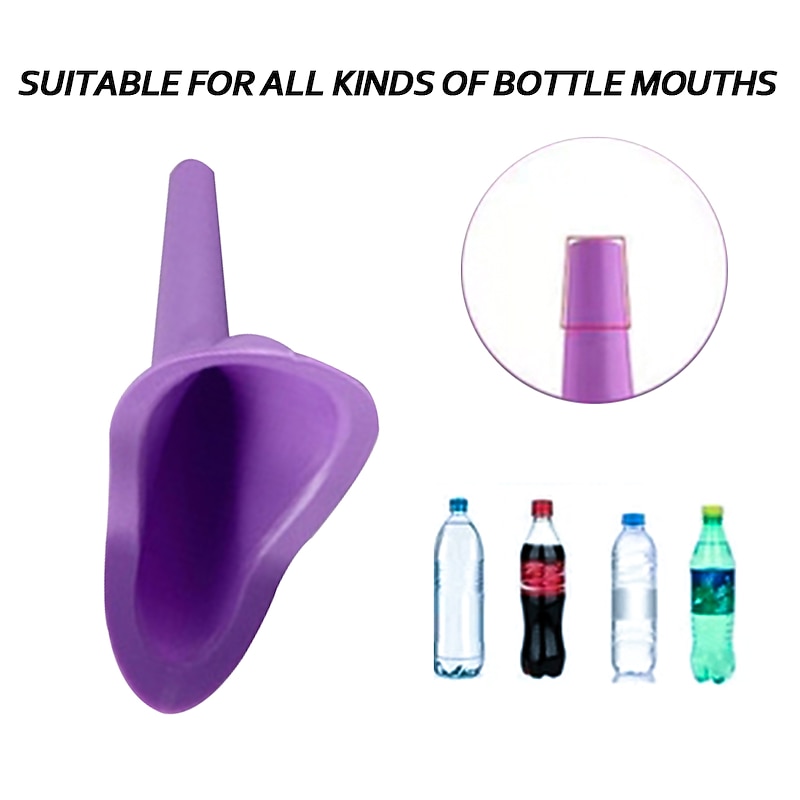 Urinoir Portable Femme - Lot De 50 Jetables, Pipi Debout, Étanche, Pour Camping, Randonnée, Femmes Enceintes
