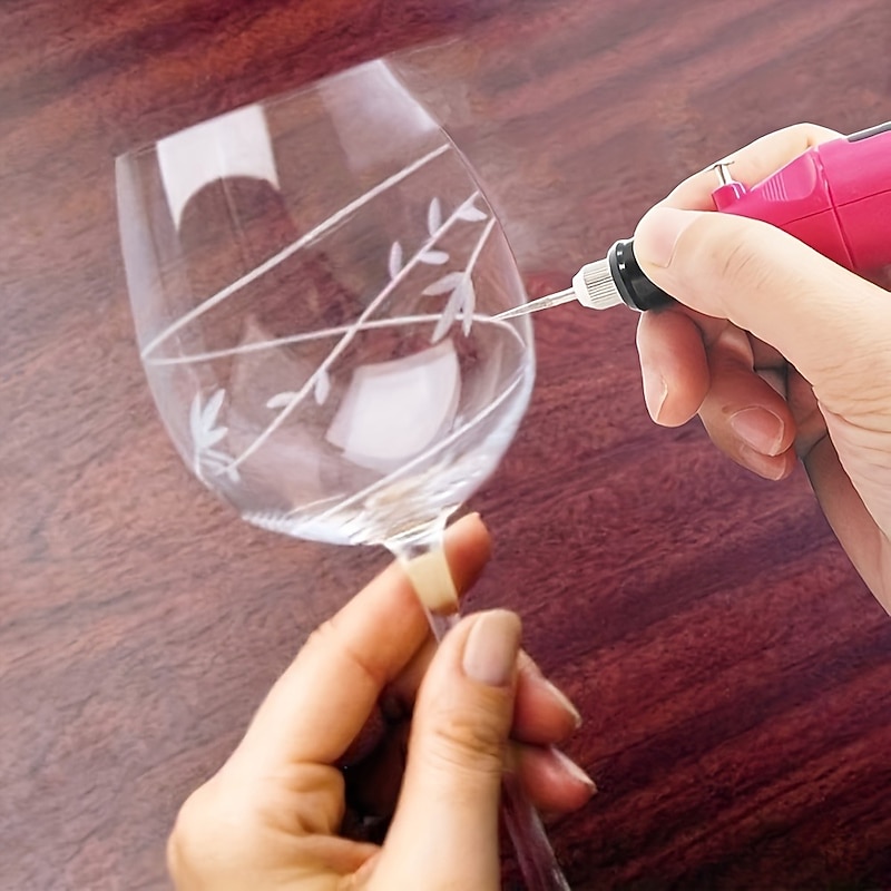 Strumento Per Incisione A Filo - Pirografo Per Gioielli, Legno, Vetro E Ceramica - Foto 6