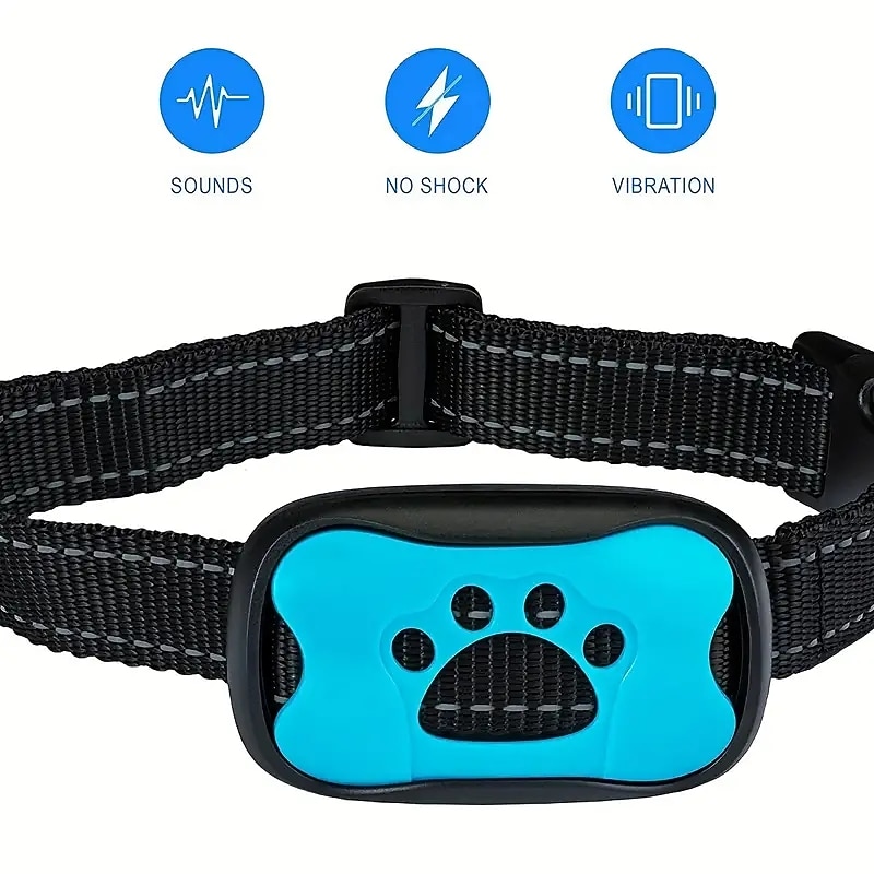 Hundetrainingshalsband Gegen Bellen - Schmerzfreies Anti-Bell Halsband Mit  Schallwellen